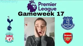 Shocks, shocks and more shocks (PL predictions gameweek 17) #football#premierleague #viral 