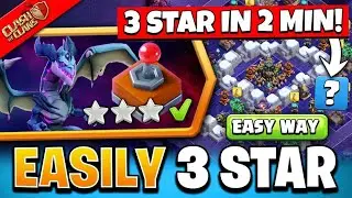 How to Get Easy 3 Star in New Event Staffed Challenge 💥 | Clash of Clans | Mini Type Games