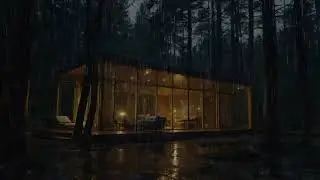 Cozy Rainy Night Ambience | Rain Sounds for Sleeping, Meditation & Calm