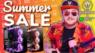 Fierce PC Summer Sale 2021 😎⛱️ Prices Down on Gaming PC's & FREE GOLD GreenManGaming Membership 🤯