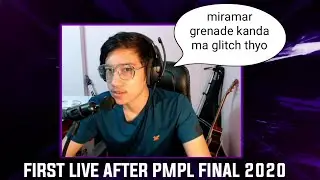 Mr Hyozu first livestream after PMPL Final || Explained Miramar Grenade kanda, Poopoman replacement