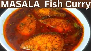 Masala Fish Fry Gravy/Fried Fish Curry/Machali ka Salan🦈😋