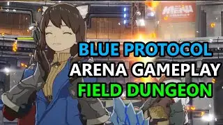 Blue Protocol Twin Striker Arena and Field Dungeon Boss Gameplay