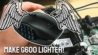How To Make Logitech G600 Lighter!