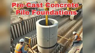 Stages of Pre Cast Concrete Pile Foundations in the world of construction