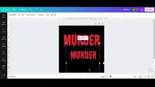 Backwards Text: 30 second POD design tutorial- Scary Redrum Halloween Niche
