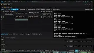 Blog Manager Project - .Net 10, EF Core and Sqlite