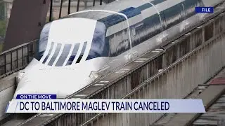 DC to Baltimore MagLev train canceled
