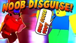 NOOB DISGUISE TROLLING #9 IN SUPER POWER TRAINING SIMULATOR! (ROBLOX)
