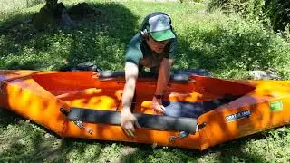 Seat upgrade for Tucktec Kayak (2020 Kickstarter model)