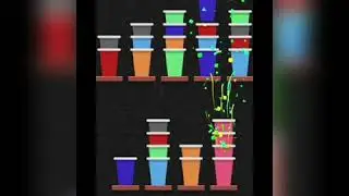 Cup sort puzzle level 72