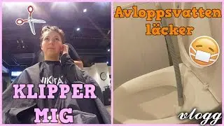 Det l&auml;cker avloppsvatten & jag klipper mig