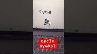 Cycle symbol in ms word