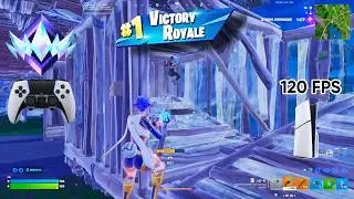 Fortnite Unreal Ranked Reload On PS5 Slim | Controller Gameplay | 120 FPS