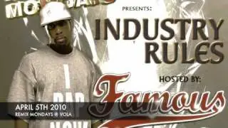 REMIX MONDAYS @ VOLA PRESENTS INDUSTRY RULES HOSTED BY FAMOUS - CELEBRITYDRU TV