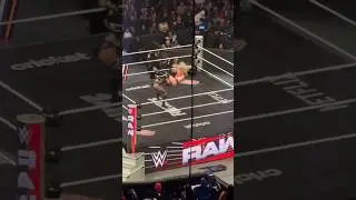 Rhea Ripley hits Liv Morgan with Riptide #rhearipley #livmorgan #wwe