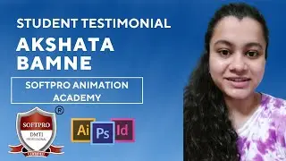 Student Testimonial of Akshata Bamne doing the Graphic/Animation Course in Mumbai of DMTI SOFTPRO.