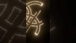 [Blender] Blue Archive Trinity Logo Animation #3d #3danimation #blender  #motiongraphics #animation