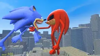 I FOUND NEW SONIC KNUCKLES SMILEY'S VS ALL SHIN SONIC TAPES AND HYDRA SONIC In Garry's Mod!