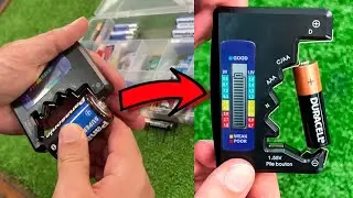 Esse dispositivo &eacute; uma inven&ccedil;&atilde;o brilhante para pilhas🪫🔋