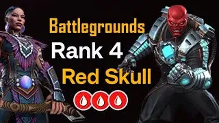Chee'ilth Melts Rank 4 Red Skull (Battleground) Mcoc