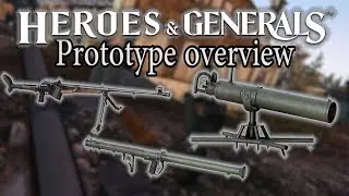 Ampulomet, PzB-39, m9a1 Bazooka - HnG Prototype Overview