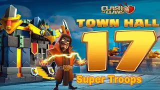 Coc Th17 Super Wizard Attack| Coc Super Wizard attack Strategy | Super troops EP 6 | #clashofclans 