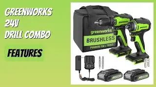 REVIEW (2025): Greenworks 24V Drill Combo. Features
