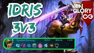 IDRIS GAMEPLAY VAINGLORY 3v3