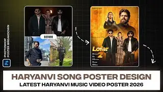 Haryanvi Song Poster Design | Latest Haryanvi Music Video Poster 2026
