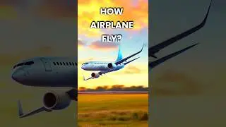 how airplanes fly?  #facts #shortvideo #sciencefacts