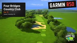 Four Bridges Country Club (Liberty Township, OH, USA) - Garmin R50 + Home Tee Hero