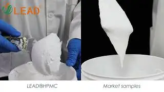 gypsum water demand experiment #china #chemicals |#construction #concrete #factory #building