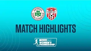 Danske Bank Women's Premiership Highlights - Cliftonville Ladies 12-0 Derry City Women