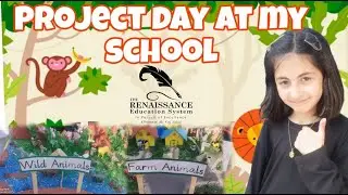 Project day in school | Project based learning | Farm animals,Wild animals and Pet animals