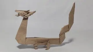 Como hacer un dragón chino de origami (John montroll)