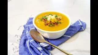 호박죽 Hobakjuk - Korean Pumpkin Porridge/Soup