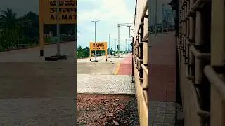 ALMATTI RAILWAY STATION KARNATAKA #almati #trending #train
