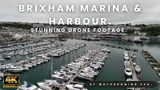 Brixham Marina & Harbour in 4K | Breathtaking Drone Footage