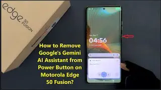 How to Remove Google's Gemini AI Assistant from Power Button on Motorola Edge 50 Fusion?