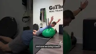 Shoulder Stability: I's, Y's, and T's using a Physio Ball #shoulderworkout