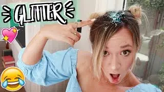 GLITTER EXPLOSION!!!! BEHIND THE SCENES!! AlishaMarieVlogs