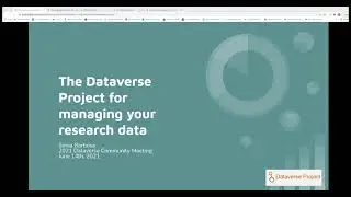 Introduction to the Dataverse Software (Dataverse Community Meeting 2021)