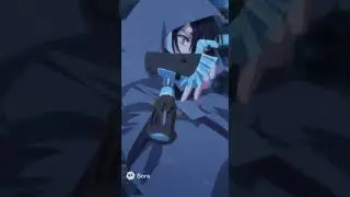 Icebound Ascent &mdash; Anime Parkour on a Clockwork Tower | Epic Snowstorm Chase ❄️⚙️ #anime #shorts