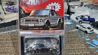 Lets take a closer look at a hotwheels rlc Nissan skyline gtr