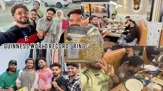 “Guinness World Record 🏆 | The Legendary Ring That Made History! 🔥✨ #WorldRecord #EpicMoment”