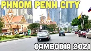Travel around  Phnom Penh beautiful city of  Cambodia 2021