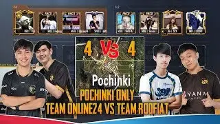 POCHINKI ONLY TEAM ONLINE24 & RRQ  EARNNY VS TEAM RODFIAT & RRQ SENIOR