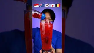 DRINKING SOFT DRINK FROM VARIOUS COUNTRY #asmr #drink