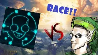 100% Race Vs. DJCarmichael (Split-by-Split Comparison)